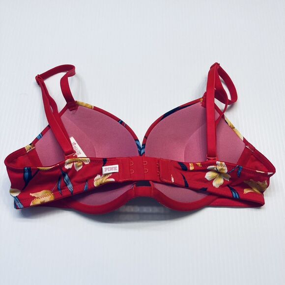Alex Lee Aillon X Victoria's‎ Secret PINK Wear Everywhere Super Push-Up Bra 32A - Picture 8 of 11